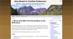 Desktop Screenshot of ameliabowen.com